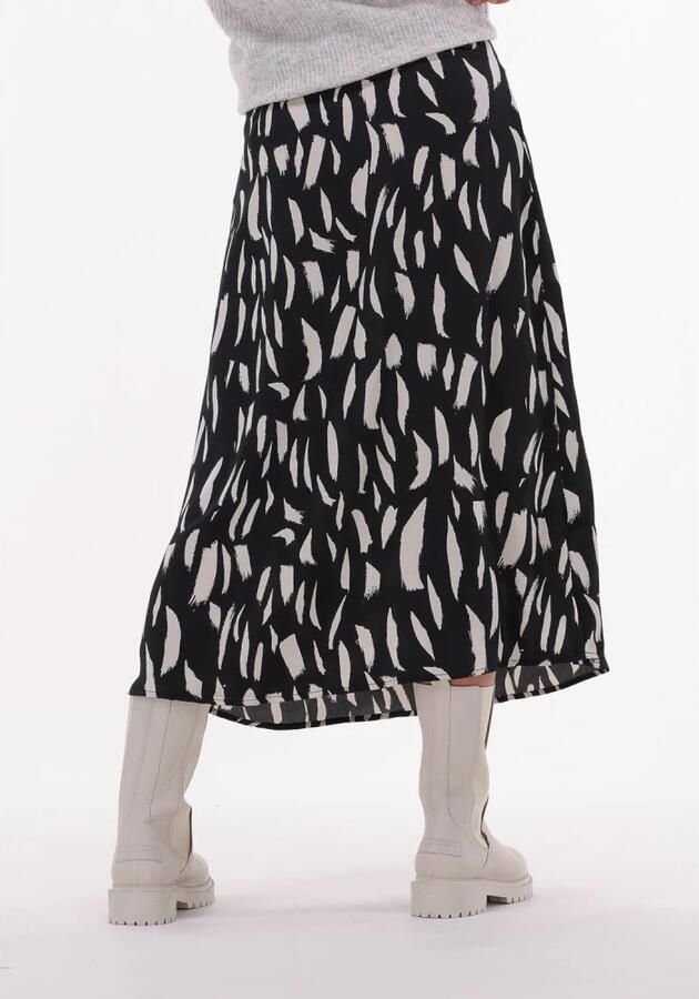 Object Dames Rokken Papaya Hw Long Skirt Black Dames - Foto 3