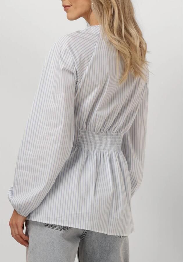 OBJECT Dames Blouses Objtutta Sculpture Fit Ls Shirt D Div Blauw - Foto 6