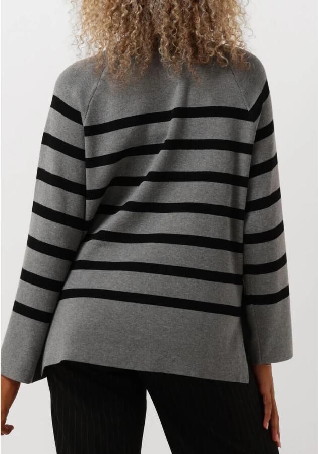 OBJECT Dames Truien & Vesten Objester Ls Knit Top Grijs - Foto 2