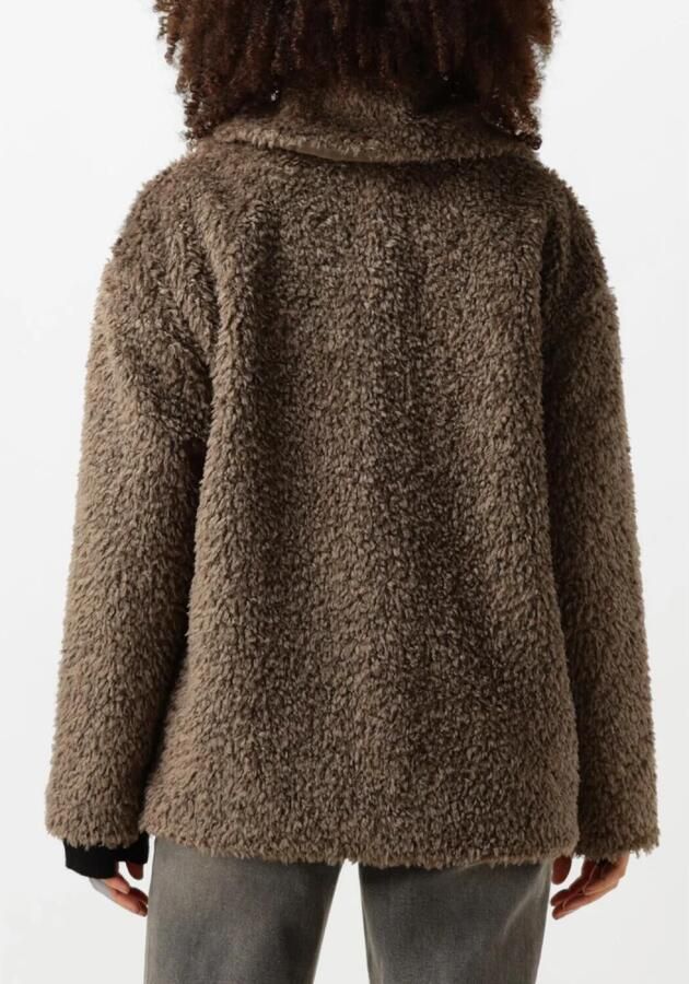 Object Olympia Jas Bruin Damesjas Brown Dames - Foto 2