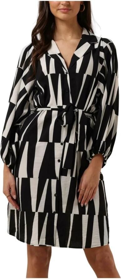 OBJECT Dames Jurken Taro 3 4 Dress 126 Zwart - Foto 3