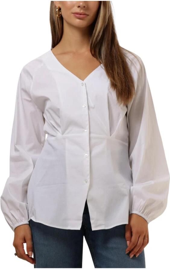 OBJECT Dames Blouses Objtutta Sculpture Fit Ls Shirt D Div Wit - Foto 7