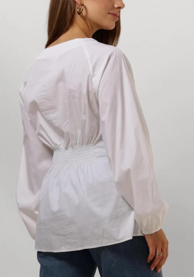 OBJECT Dames Blouses Objtutta Sculpture Fit Ls Shirt D Div Wit - Foto 6