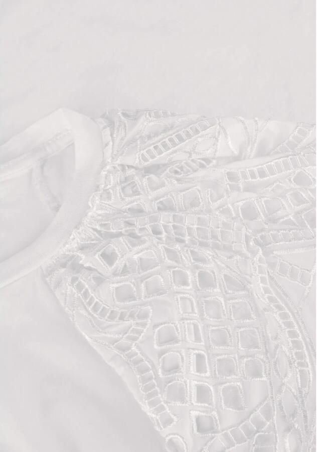 OBJECT Dames Tops & T-shirts Objjarry Re Ss Top Wit