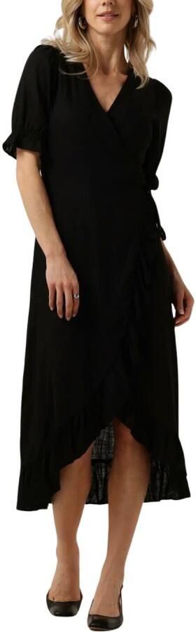 Object Wikkeljurk van een mix van viscose en linnen model 'JAMMIE' - Foto 3