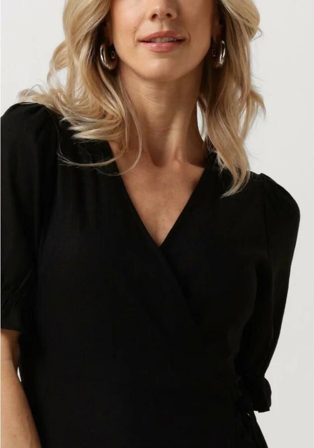 Object Wikkeljurk van een mix van viscose en linnen model 'JAMMIE'