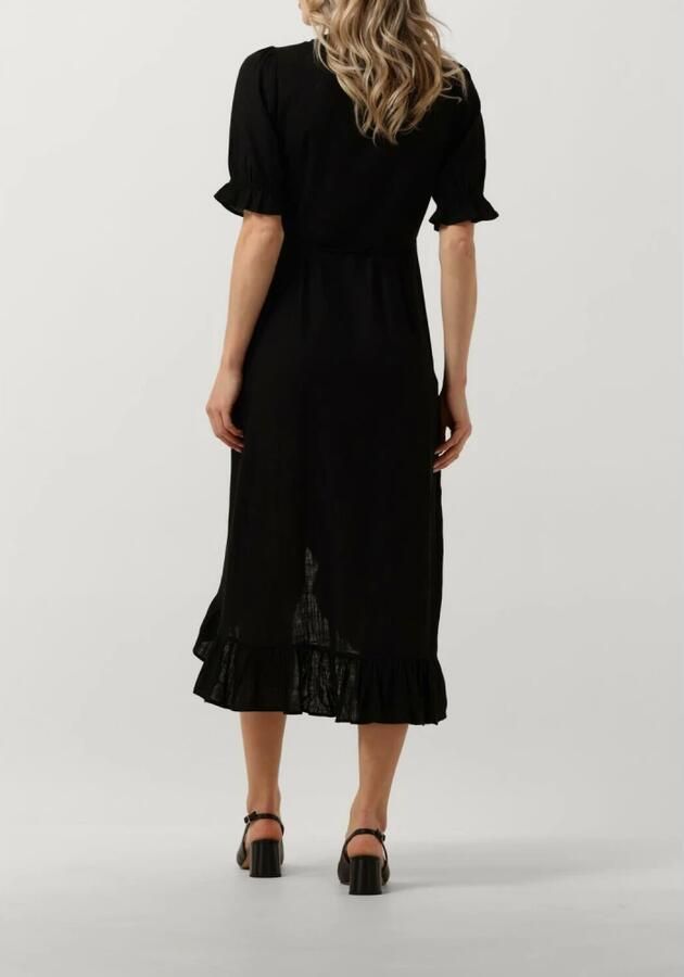 Object Wikkeljurk van een mix van viscose en linnen model 'JAMMIE' - Foto 2