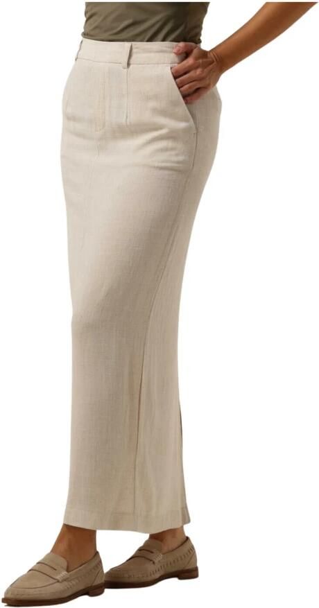 Object Zand Midirok Must-Have Stijlvol Trendy Beige Dames - Foto 3