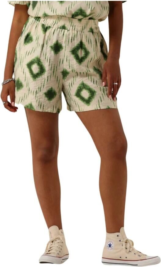 Object Zandkleurige Shorts Anette Hw Multicolor Dames - Foto 3