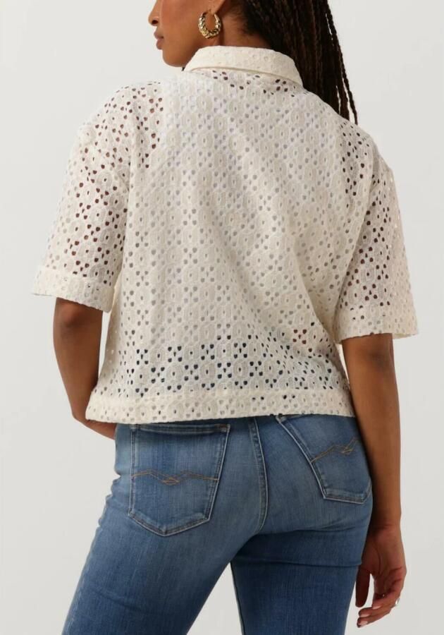 OBJECT Dames Blouses Objemilia S s Shirt Zand - Foto 2