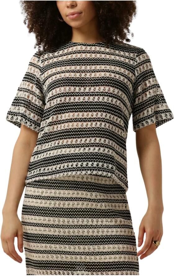 OBJECT Dames Tops & T-shirts Objarthine S s T-shirt Zwart - Foto 3