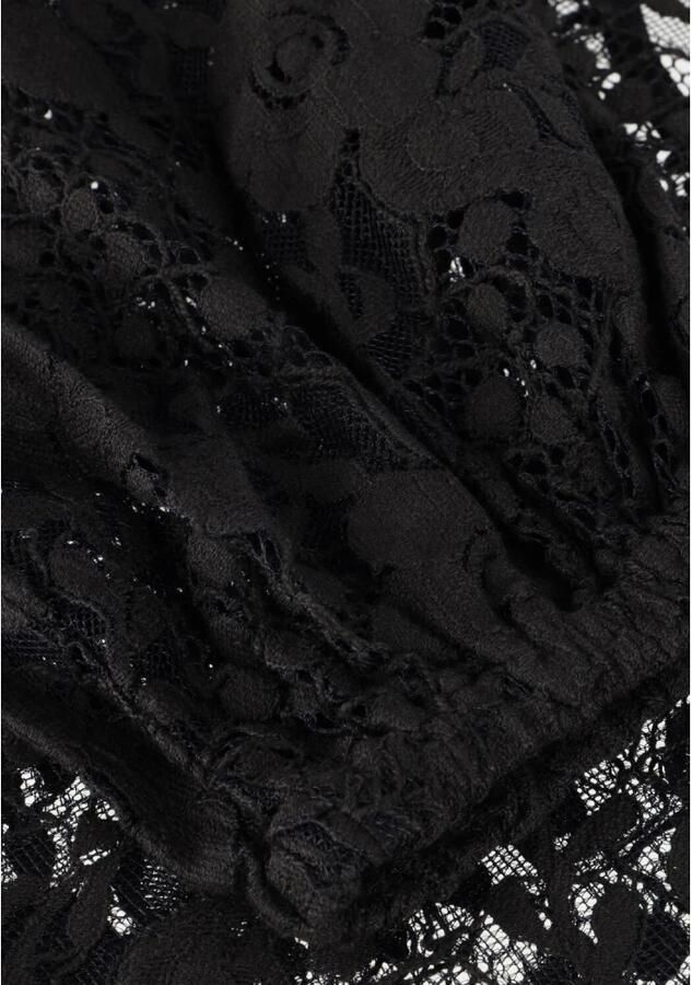 OBJECT Dames Tops & T-shirts Objbeverly L s Lo Top Zwart