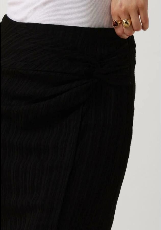 Object Zwarte Midi Rok voor Vrouwen Black Dames