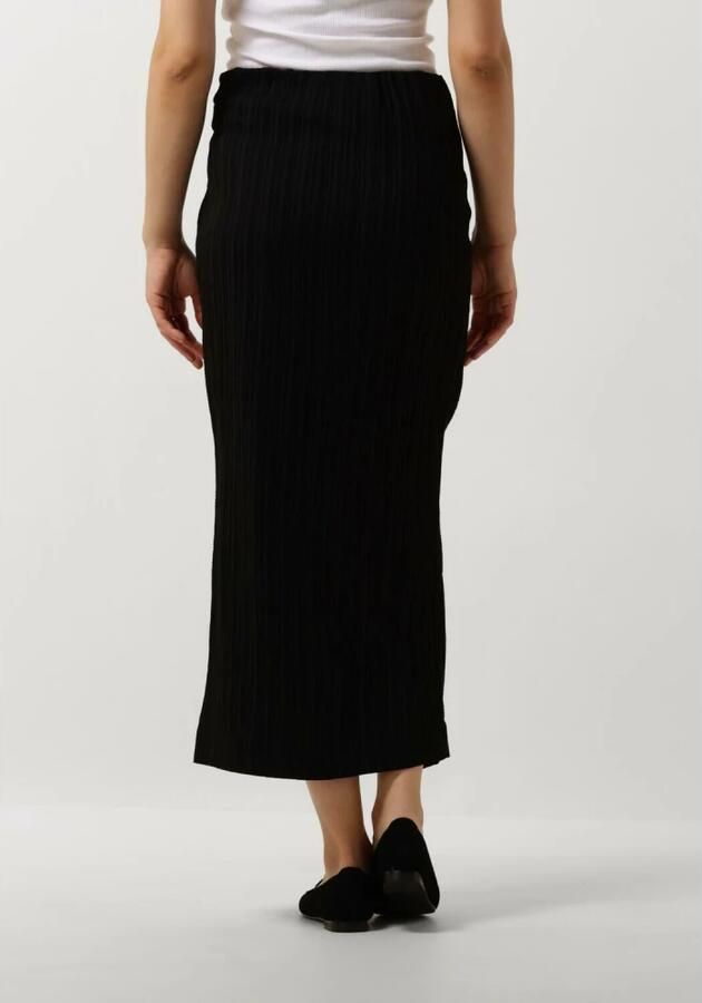 Object Zwarte Midi Rok voor Vrouwen Black Dames - Foto 2