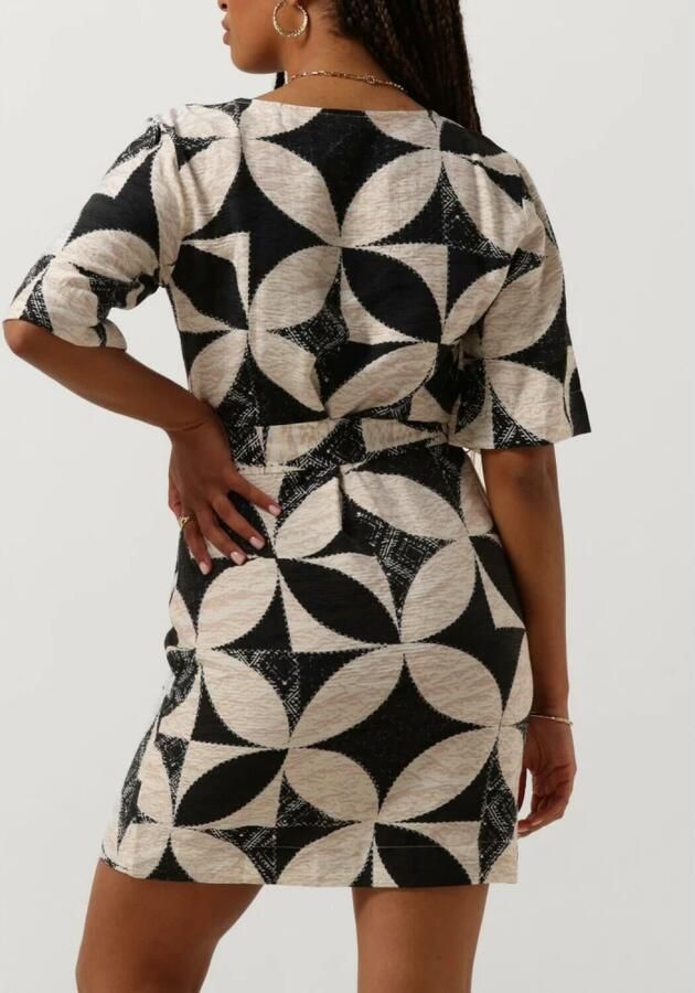 Object Zwarte Mini Jurk voor Vrouwen Multicolor Dames - Foto 2