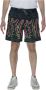 Octopus Tentakel Print Zwemshorts Zwart Multicolor Heren - Thumbnail 1