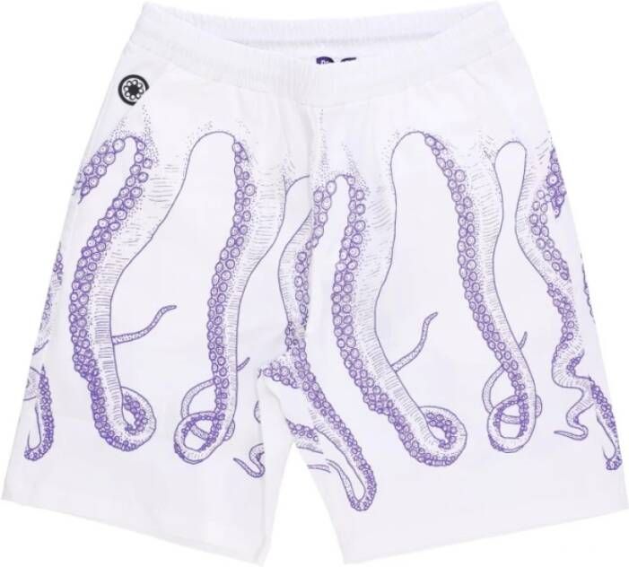 Octopus Casual shorts Wit Heren