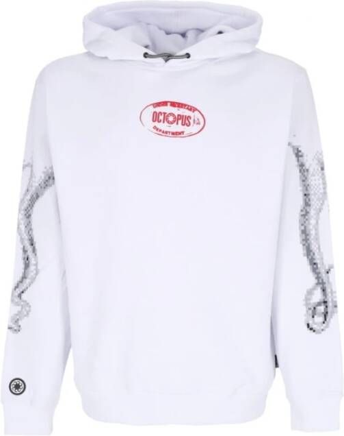 Octopus Hoodie topgeheim White Heren