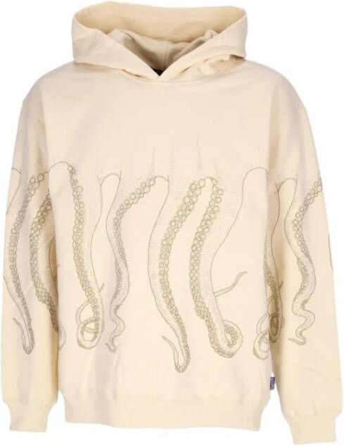 Octopus Hoodies Beige Heren
