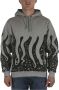 Octopus Stempel Hoodie Lichtgrijs Gray Heren - Thumbnail 1