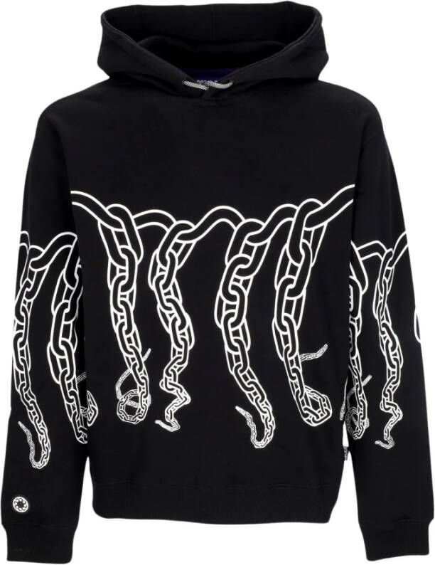 Octopus Hoodies Zwart Heren