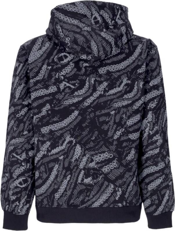 Octopus Hoodies Zwart Heren