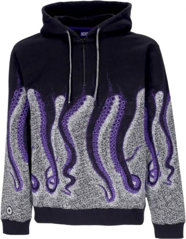 Octopus Hoodies Zwart Heren