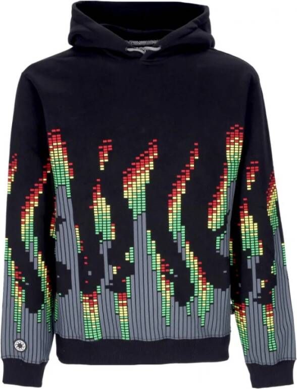 Octopus Hoodies Zwart Heren