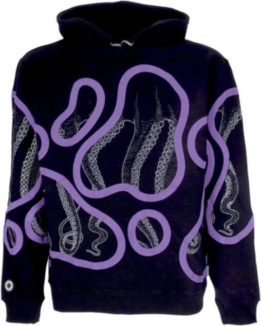 Octopus Hoodies Zwart Heren