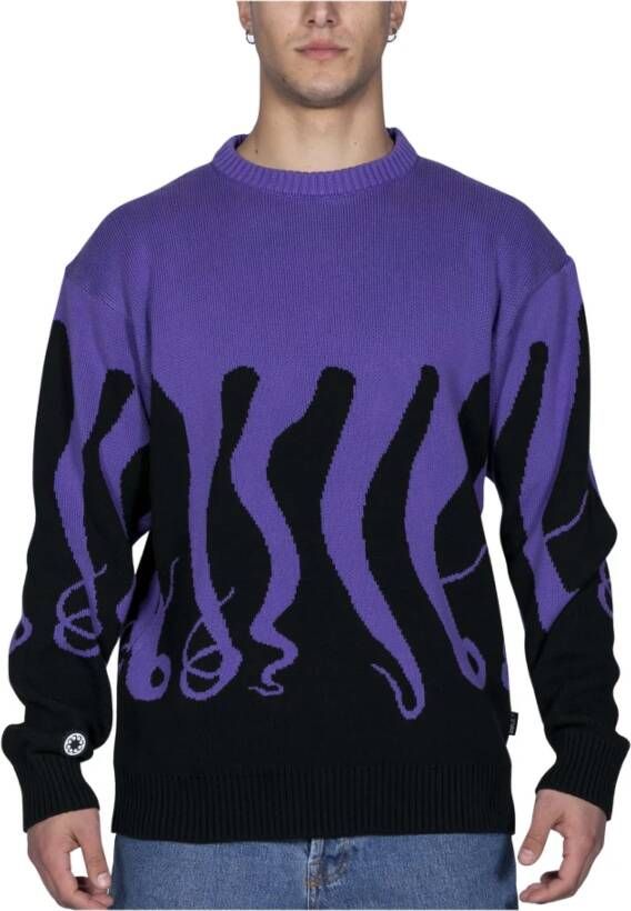 Octopus Knitwear Zwart Heren