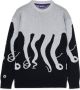 Octopus Sweatshirt Grijs Heren - Thumbnail 1