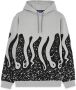 Octopus Stempel Hoodie Lichtgrijs Gray Heren - Thumbnail 3