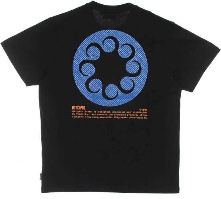 Octopus t-shirt Zwart Heren