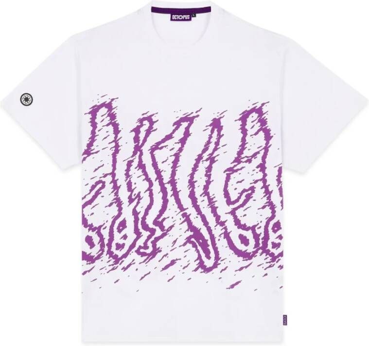Octopus T-Shirts White Heren