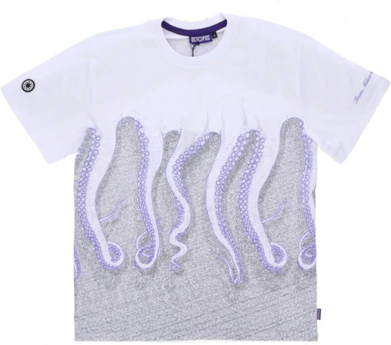 Octopus T-shirts White Heren