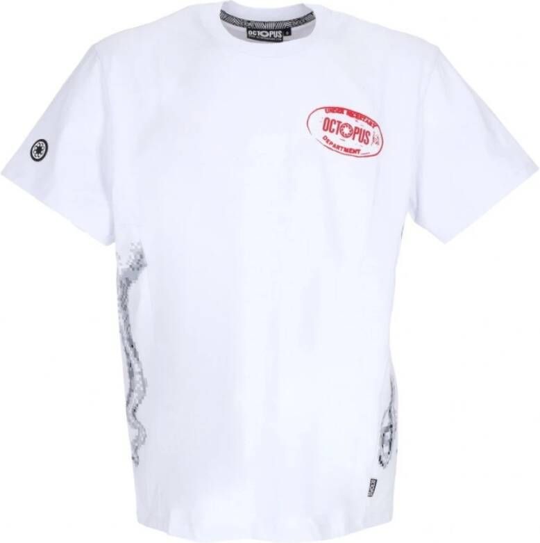 Octopus T-shirts White Heren