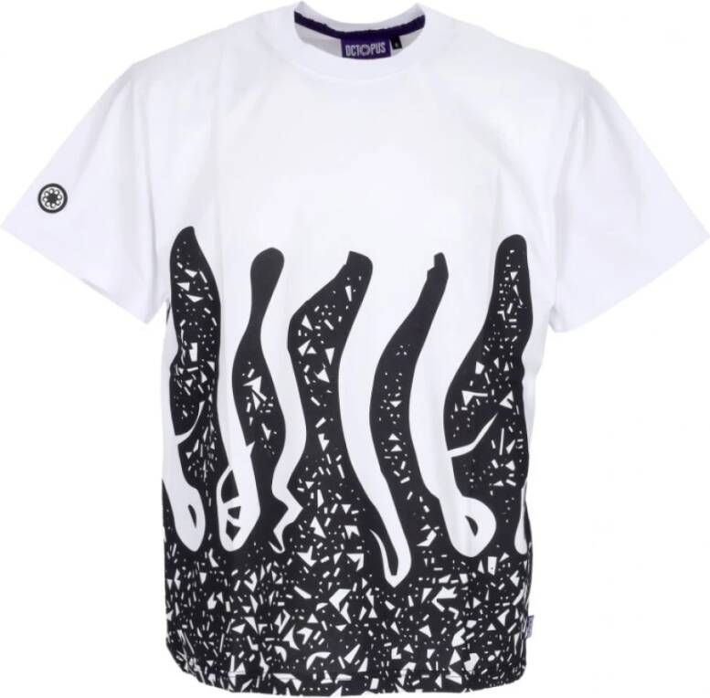 Octopus T-shirts White Heren