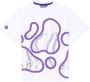 Octopus Klassiek Wit Katoenen T-Shirt White Heren - Thumbnail 1