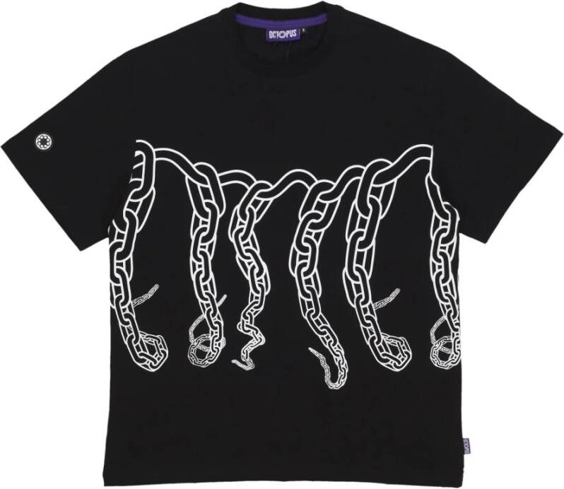 Octopus T-Shirts Zwart Heren