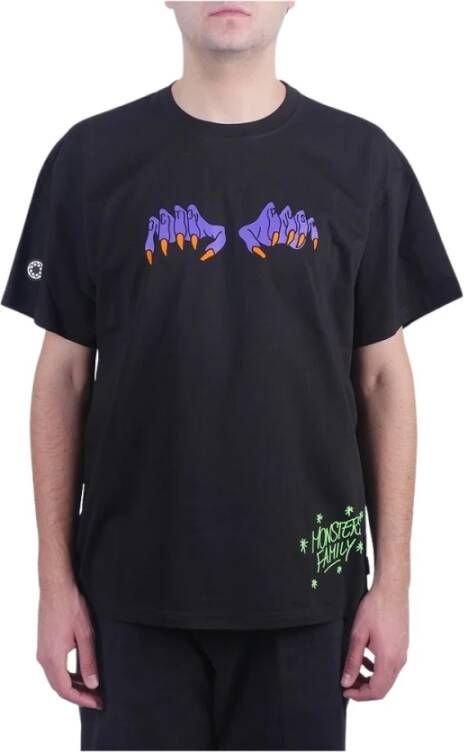 Octopus Zwarte Halloween Doc Tee T-shirt Black Heren