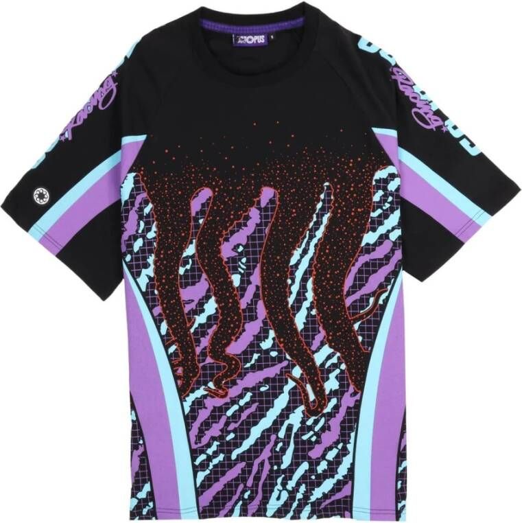 Octopus T-Shirts Zwart Heren