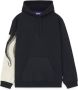 Octopus Zwarte Side Hoodie Lange Mouw Black Heren - Thumbnail 1