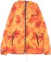 Octopus Camo Orange Windbreaker Jas Orange Heren - Thumbnail 1