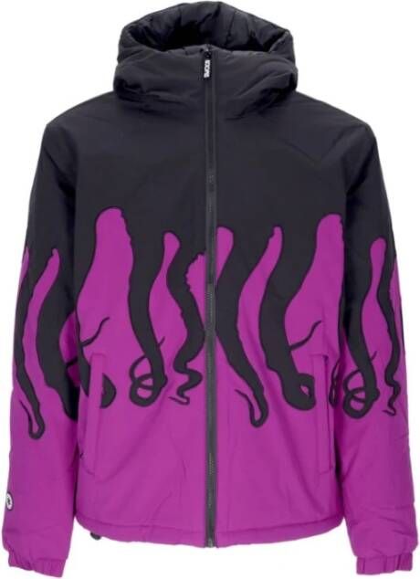Octopus Winterjassen Purple Heren