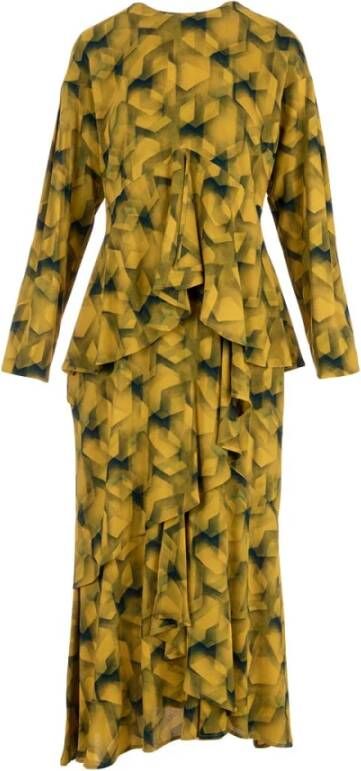 Odeeh Dresses Yellow Dames