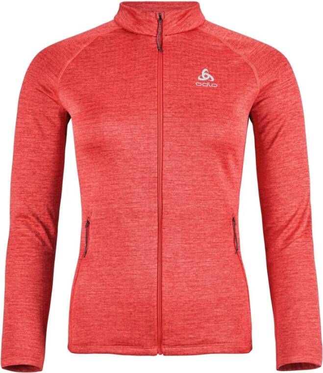 Odlo Zip-throughs Rood Dames