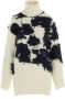 Off White Band collar sweater Beige Dames - Thumbnail 1