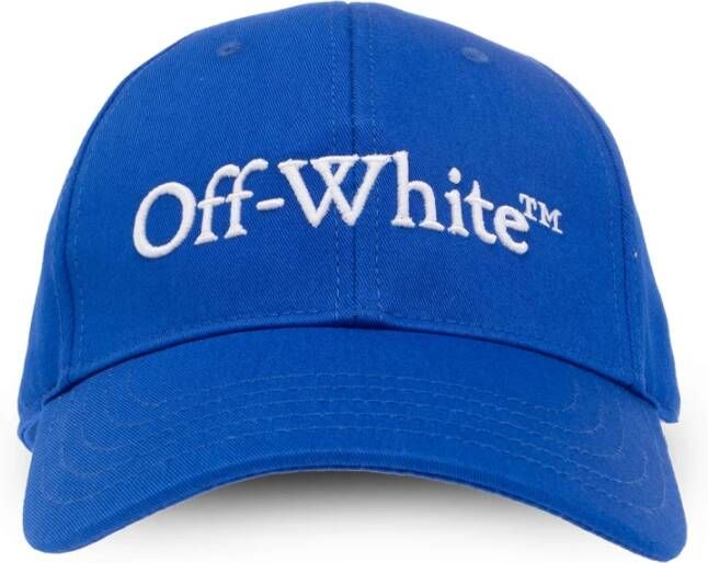 Off White Baseball cap Blauw Dames