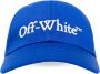 Off White Blauwe Logo-Geborduurde Baseballpet Blue Heren - Thumbnail 1