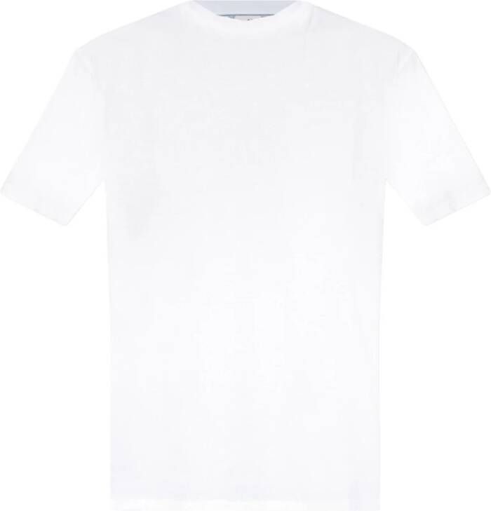 Off White Bedrukt t-shirt Wit Dames